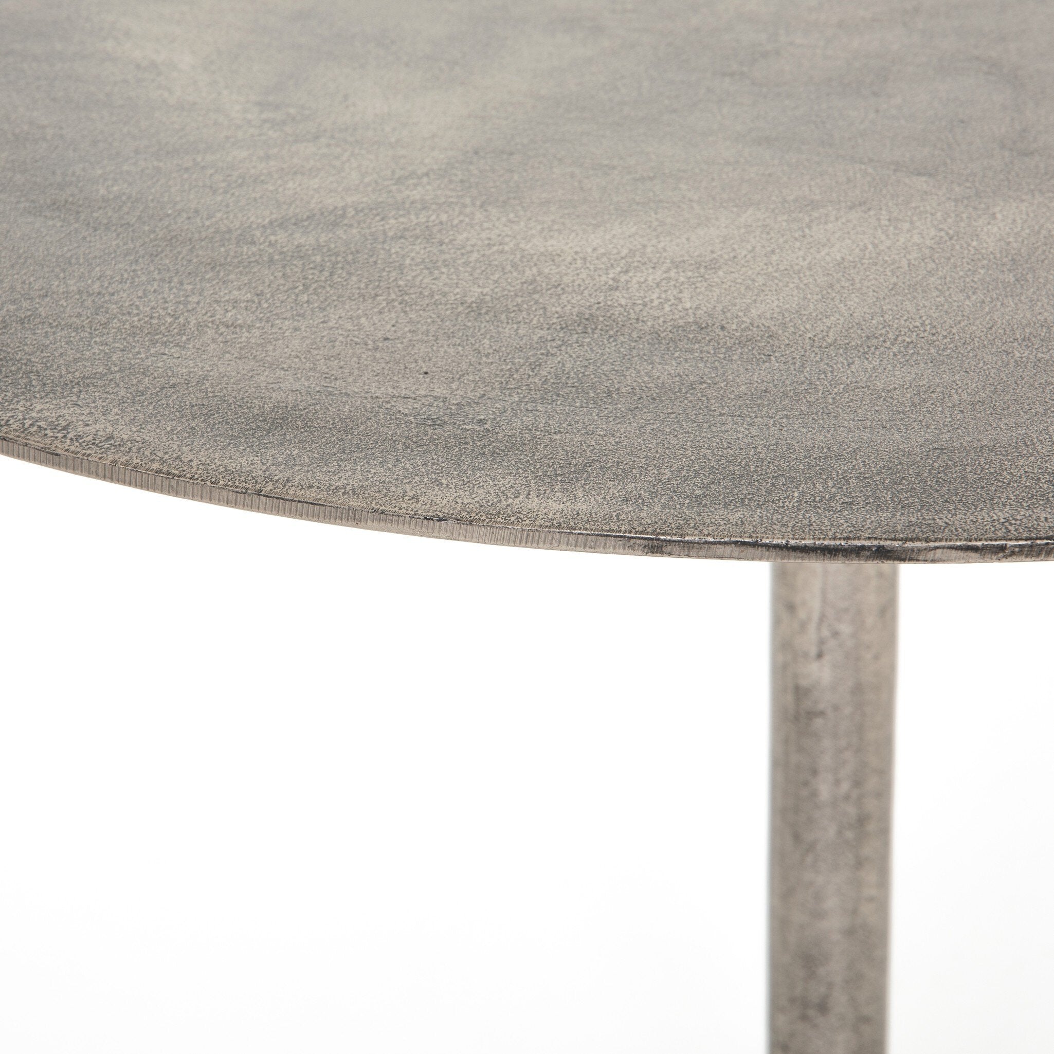 Simone Bistro Table - Raw Antique Nickel