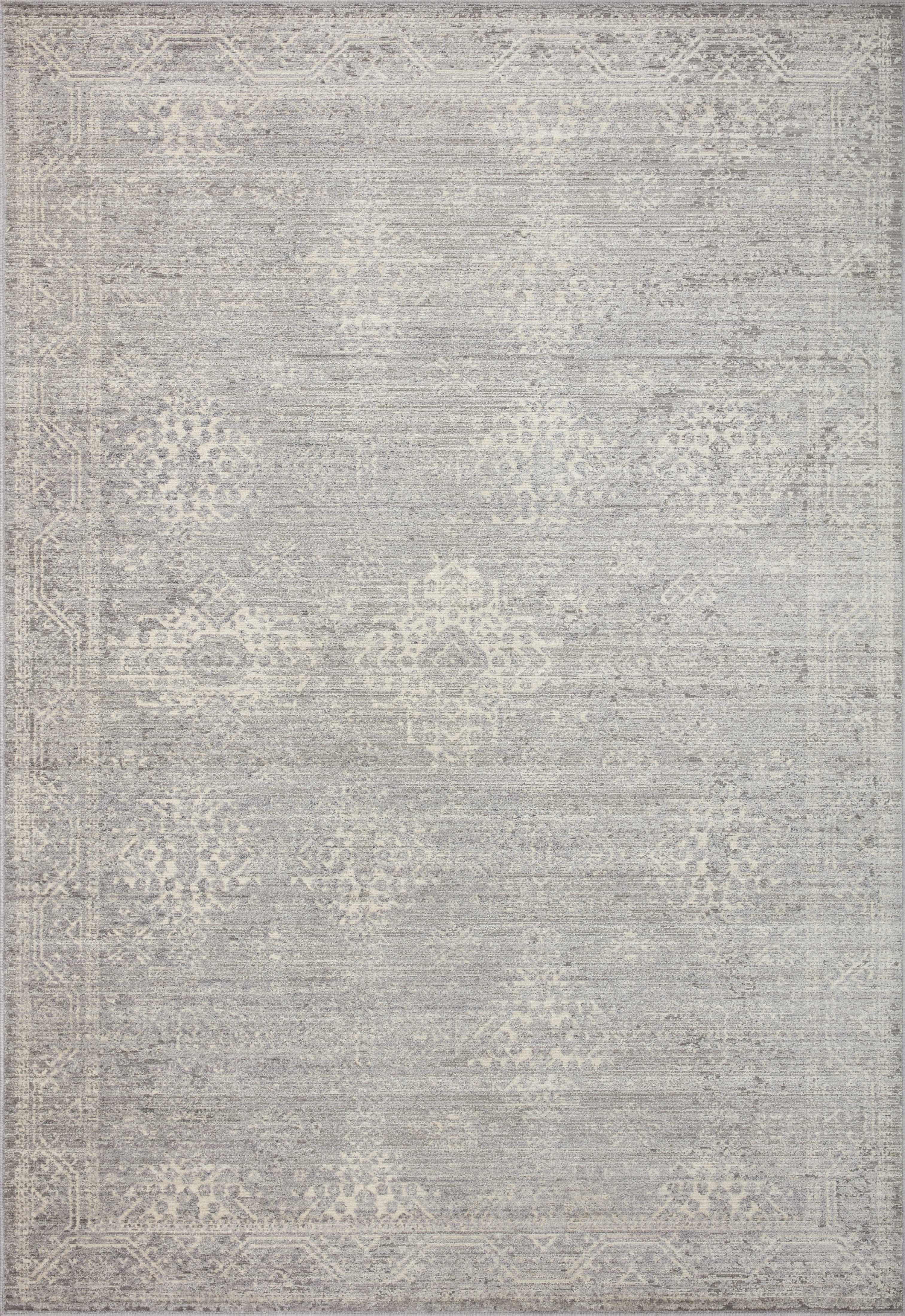 Loloi | Indra Collection | Silver / Ivory | INA-02