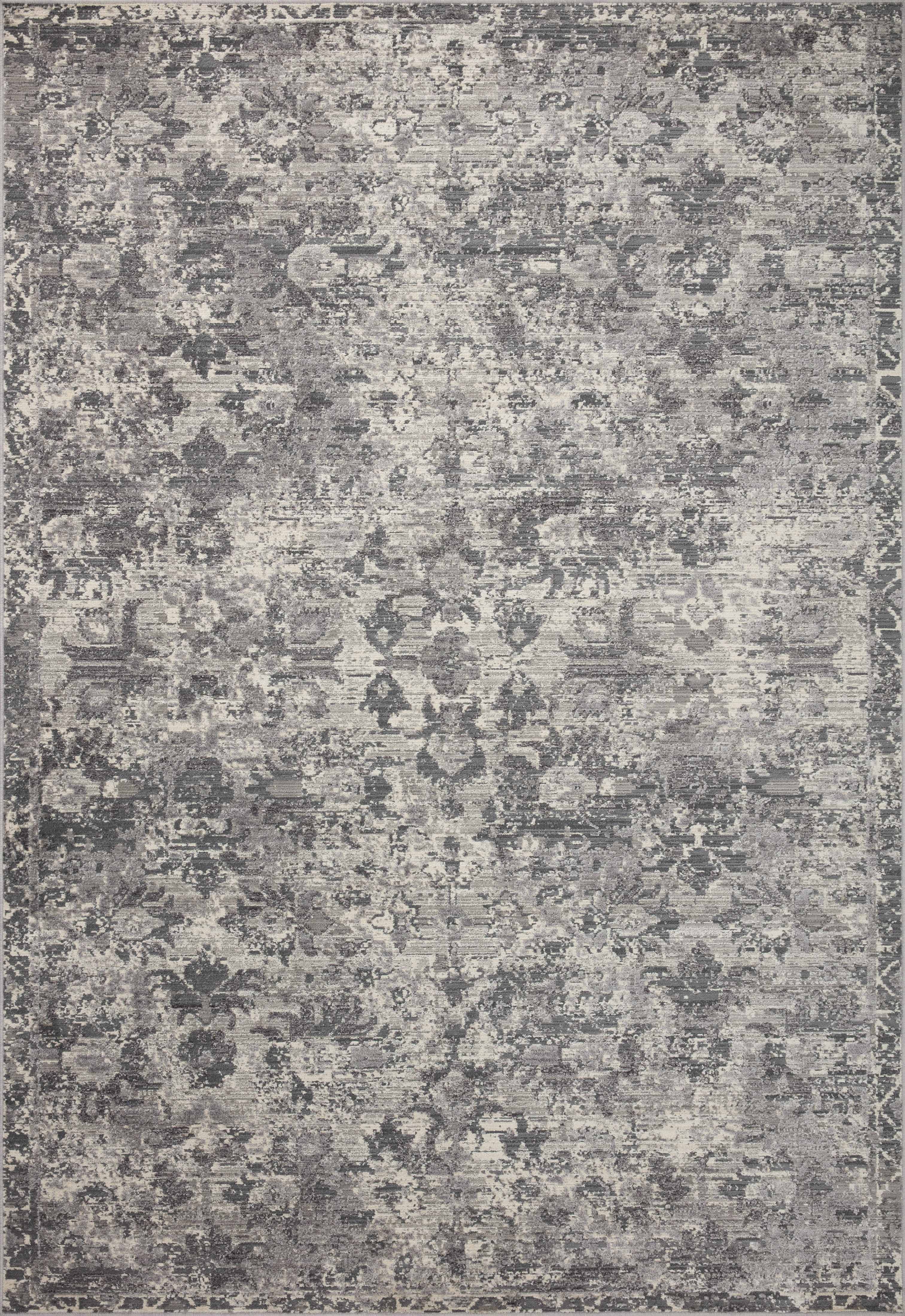 Loloi | Indra Collection | Charcoal / Silver | INA-04
