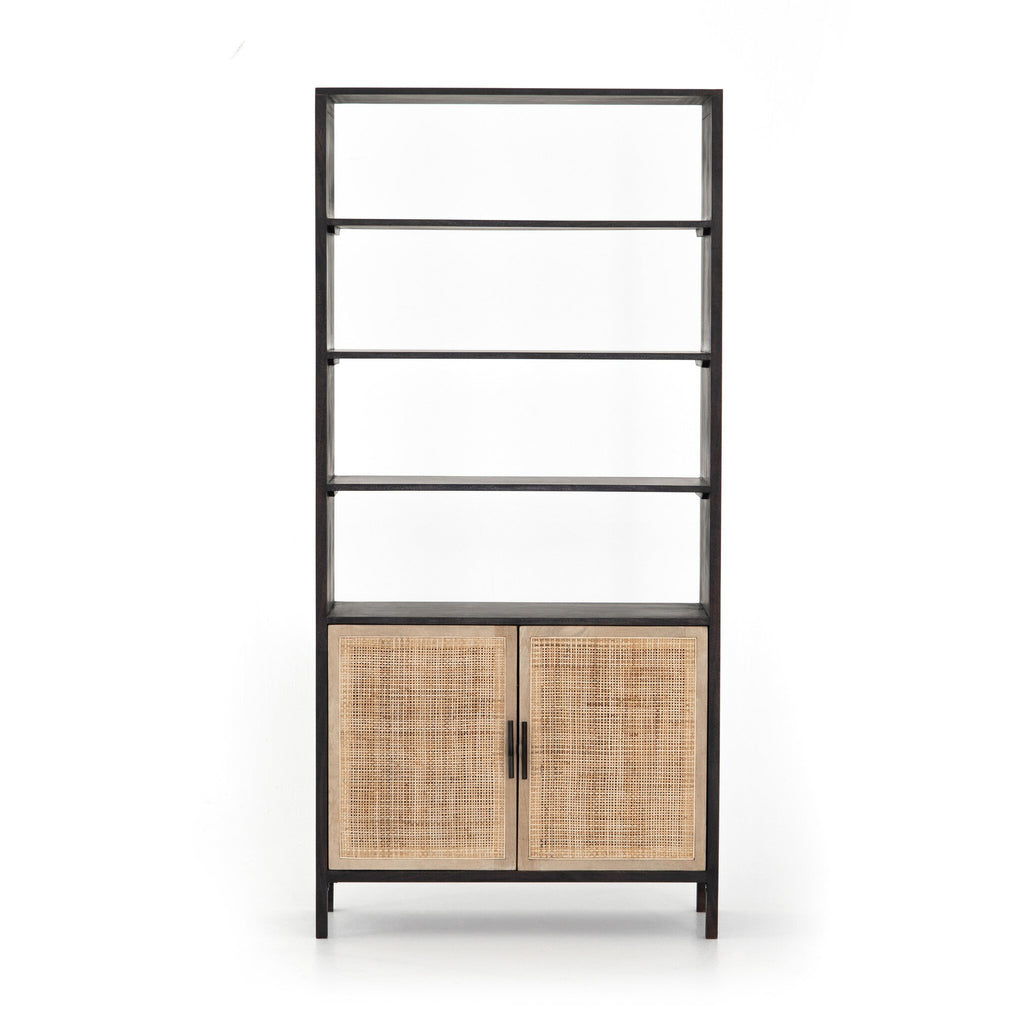 Caprice Bookshelf - Washed Black