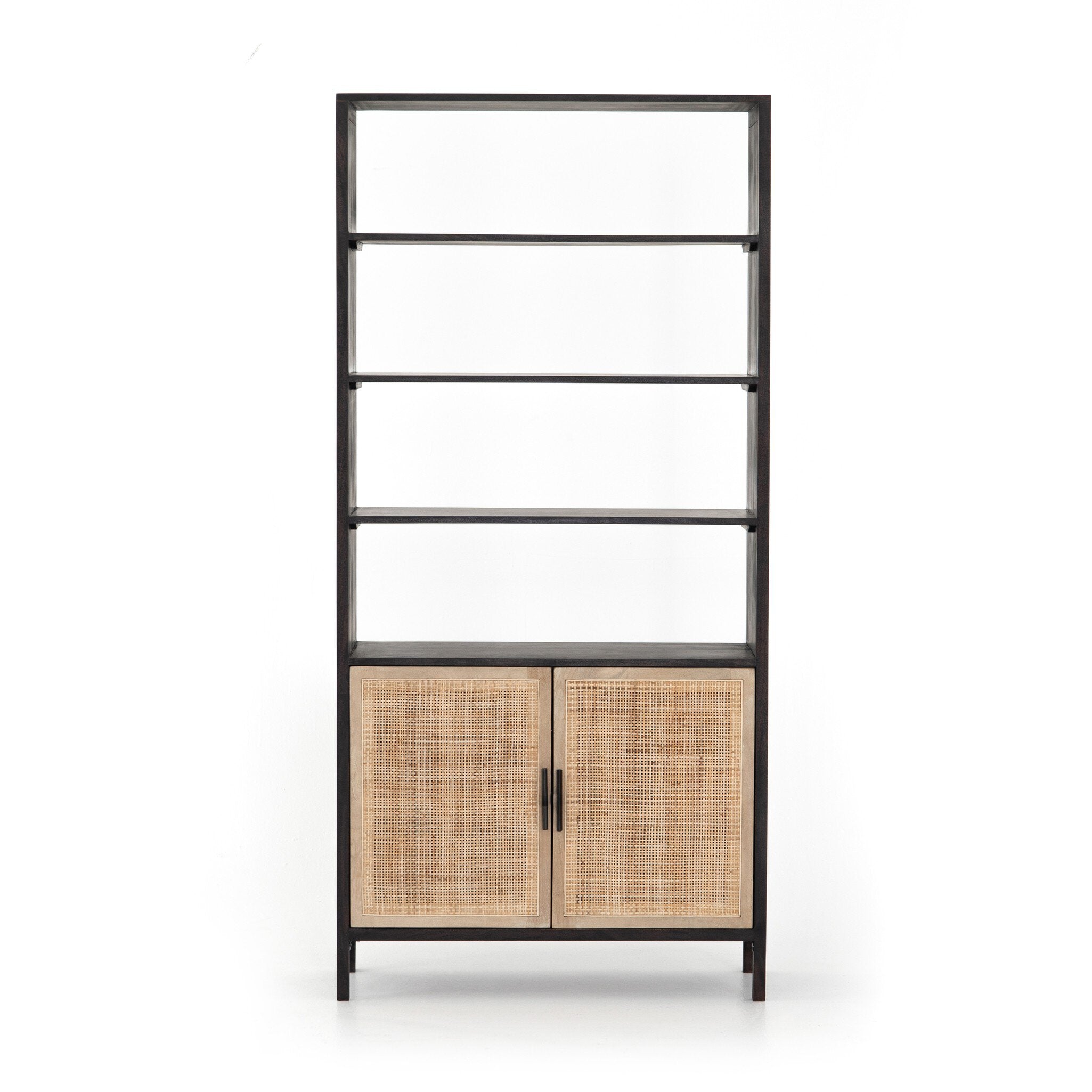 Caprice Bookshelf - Washed Black