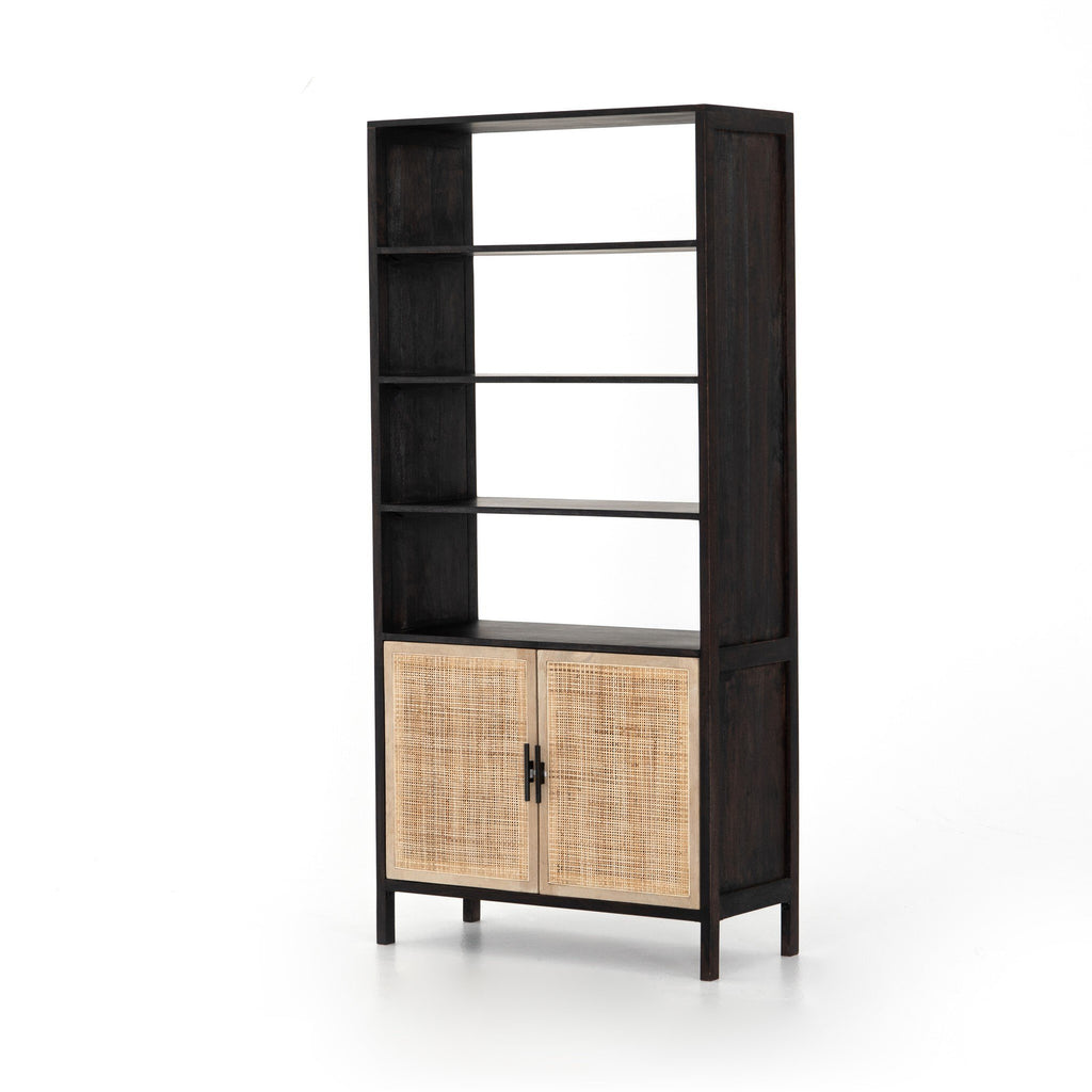 Caprice Bookshelf - Washed Black