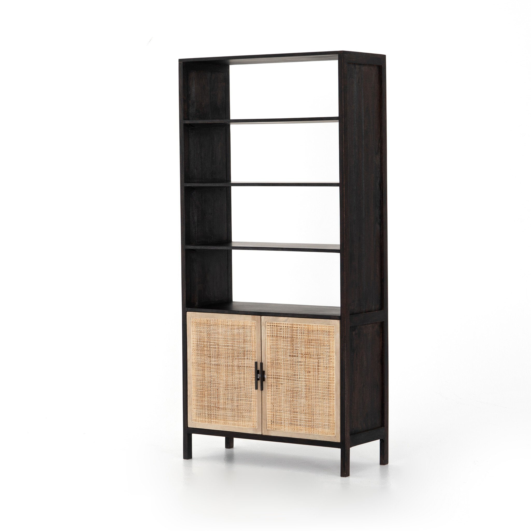 Caprice Bookshelf - Washed Black