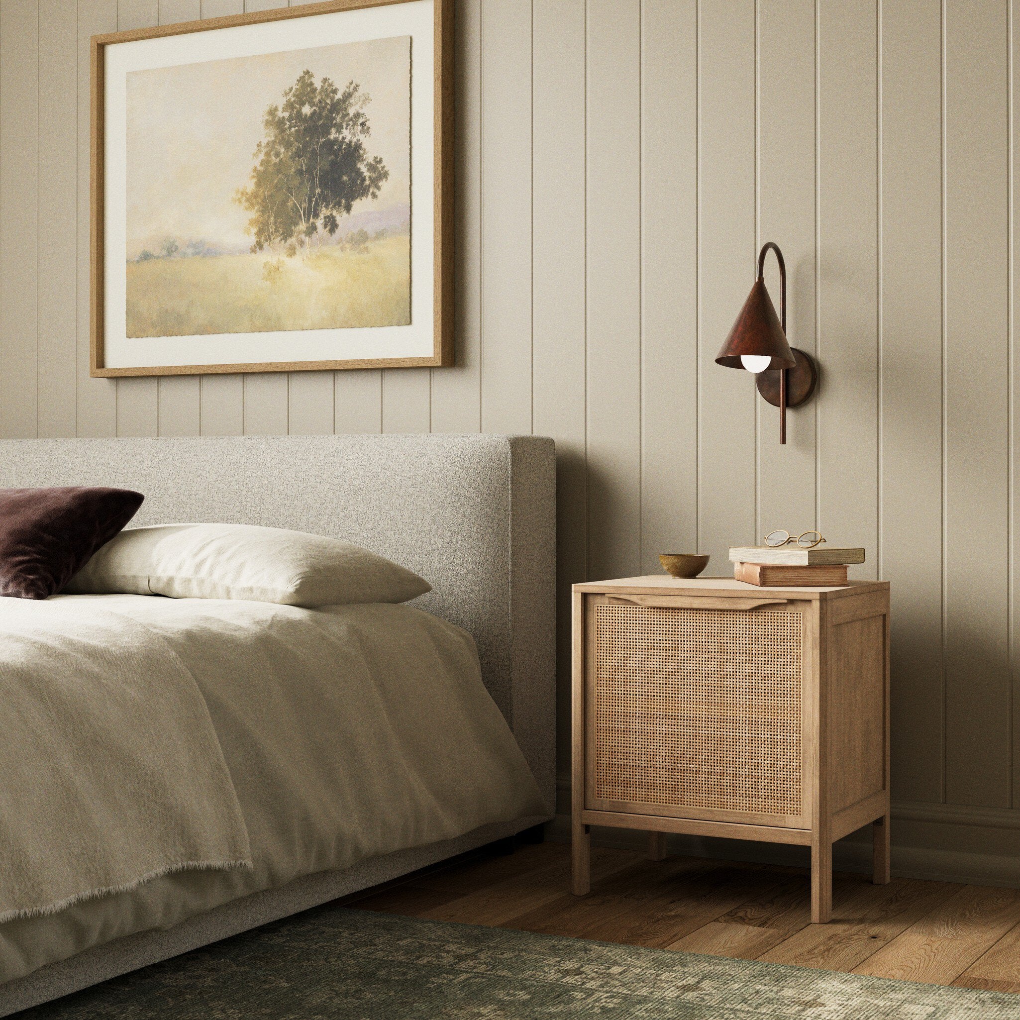 Sydney Nightstand - Natural Mango