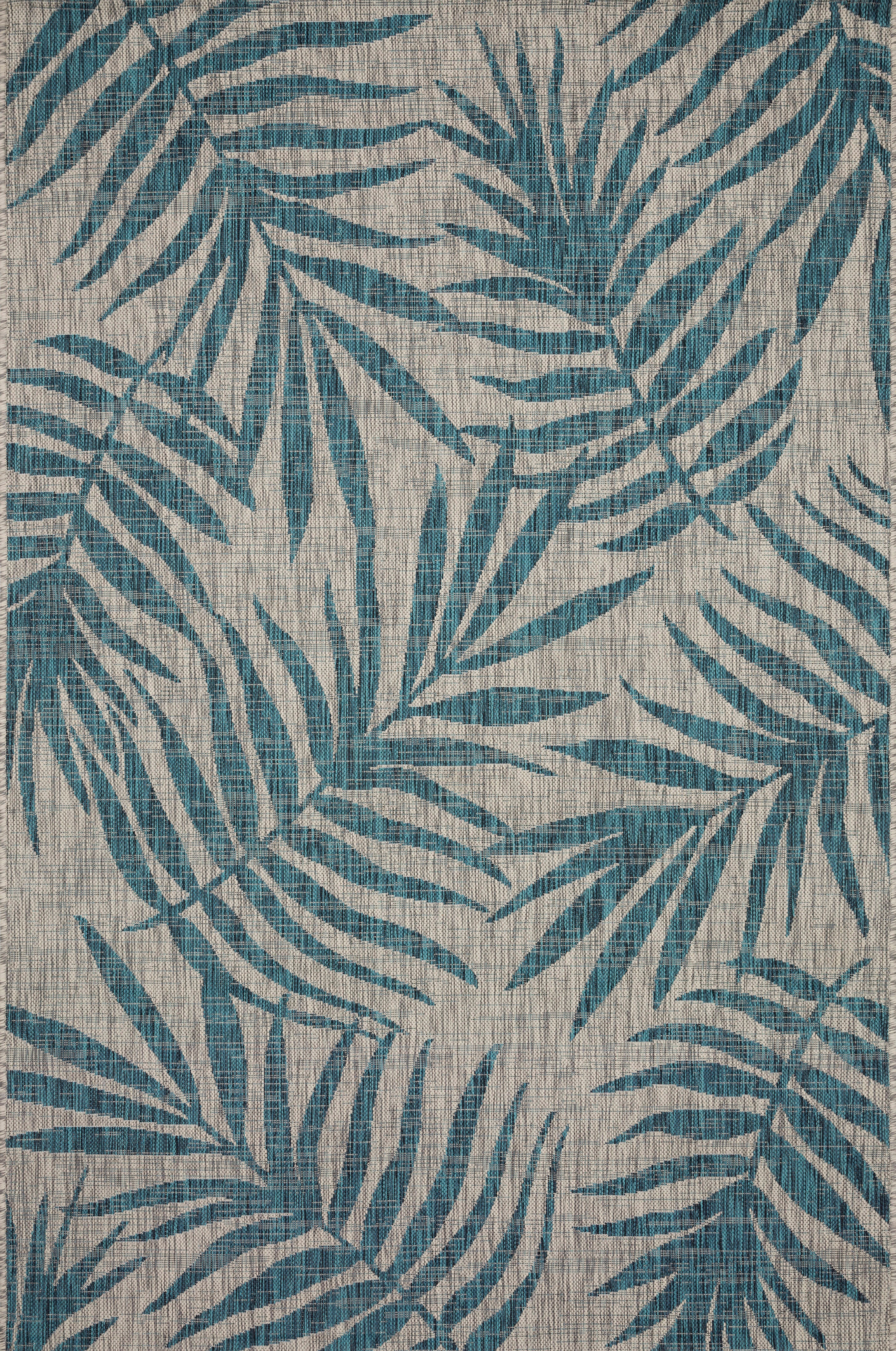Loloi | Isle Collection | Grey / Aqua | IE-10