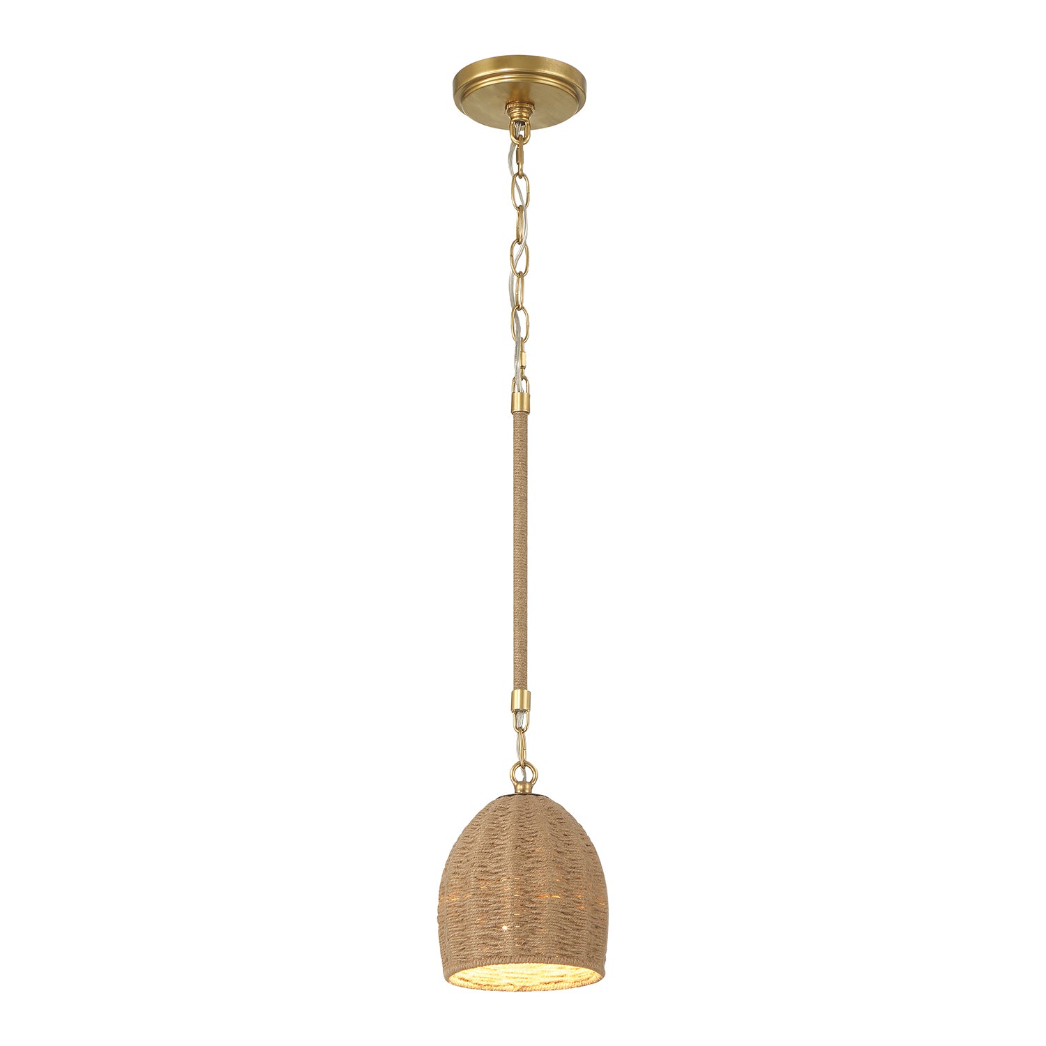 Jace 6'' LED Soft Gold Pendant