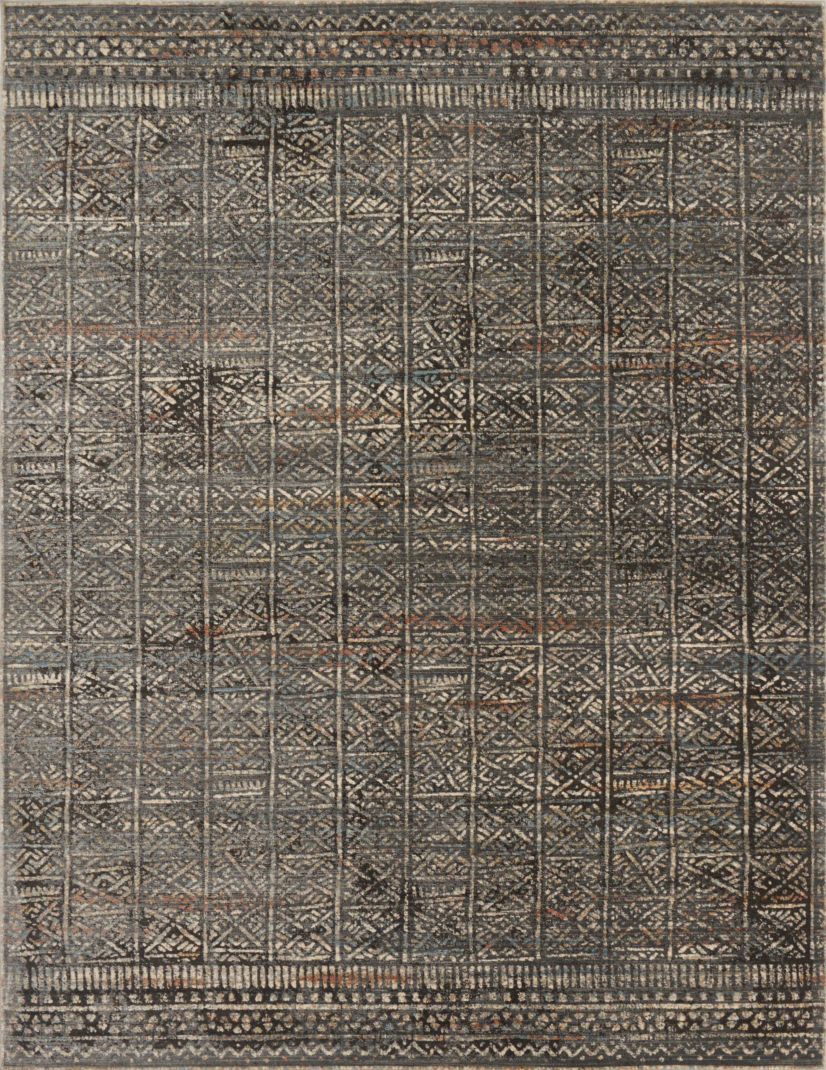 Loloi | Javari Collection | Charcoal / Silver | JV-06
