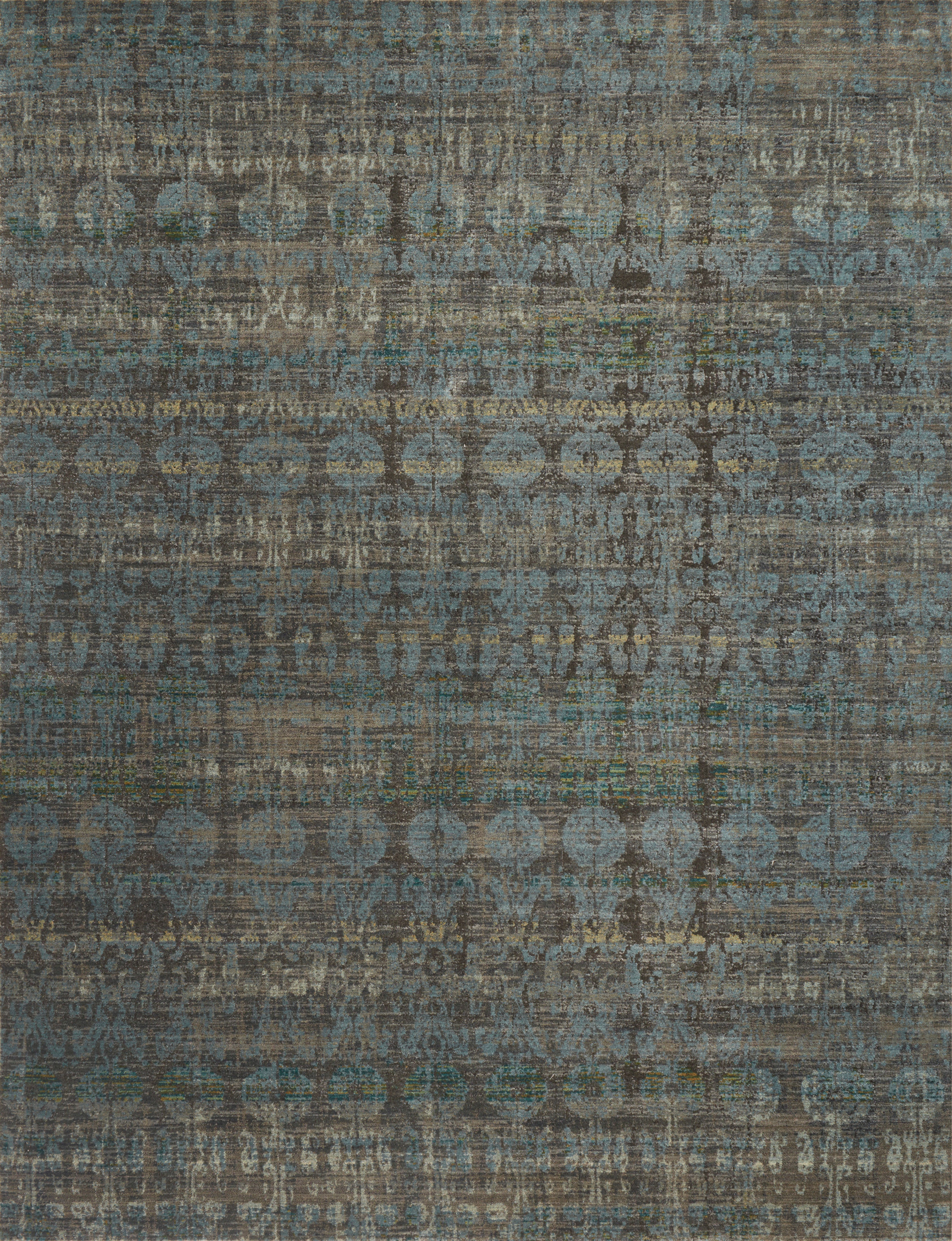 Loloi | Javari Collection | Steel / Lagoon | JV-07