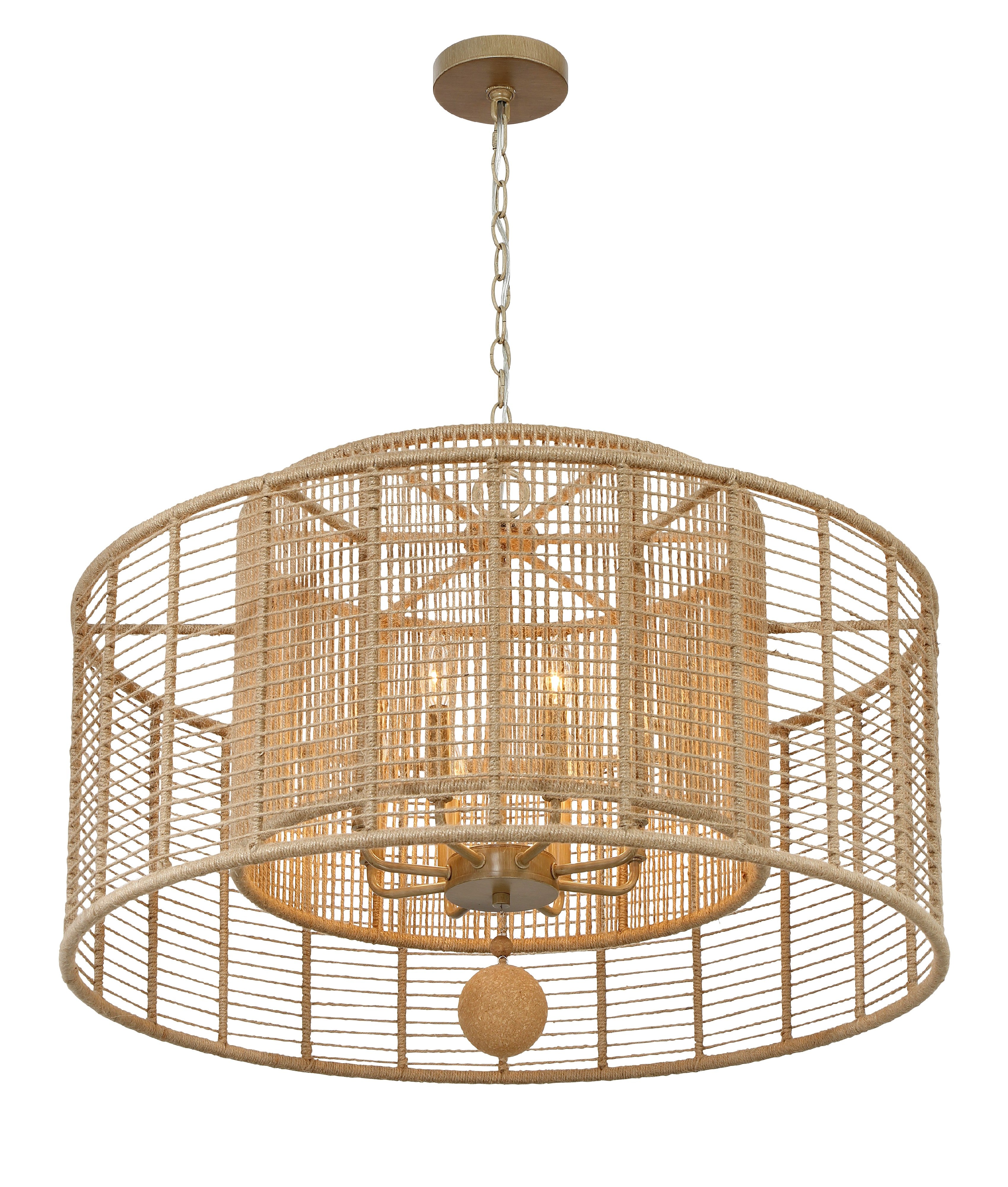 Jayna 31.25'' Burnished Silver Chandelier