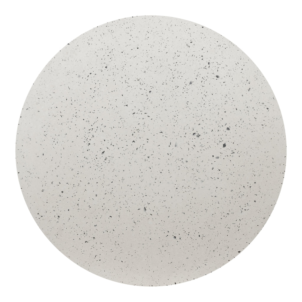 Tuli Outdoor Cafe Table White Terrazzo