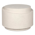 Cosmo Outdoor Accent Table Off White