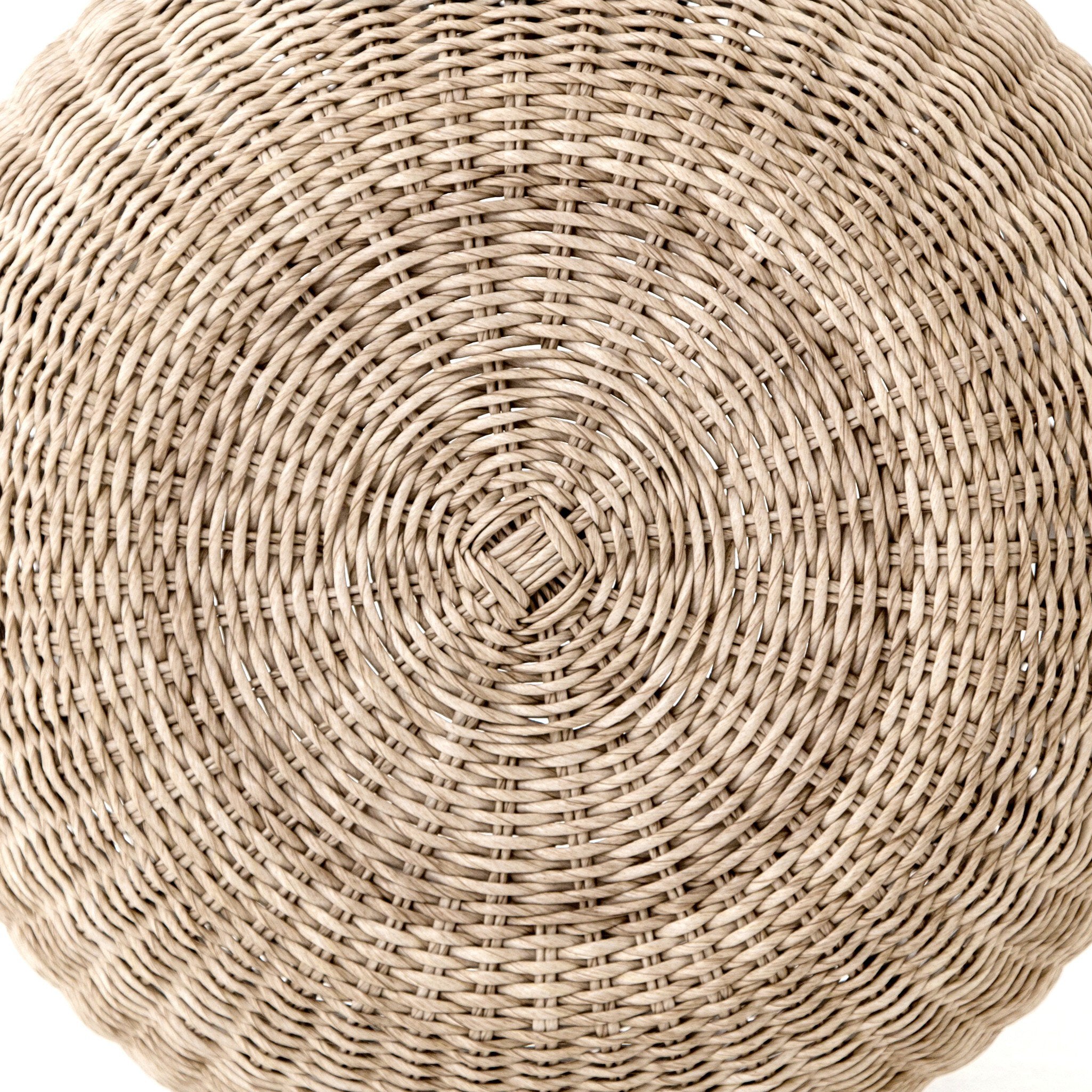 Phoenix Outdoor Accent Stool - Vintage White
