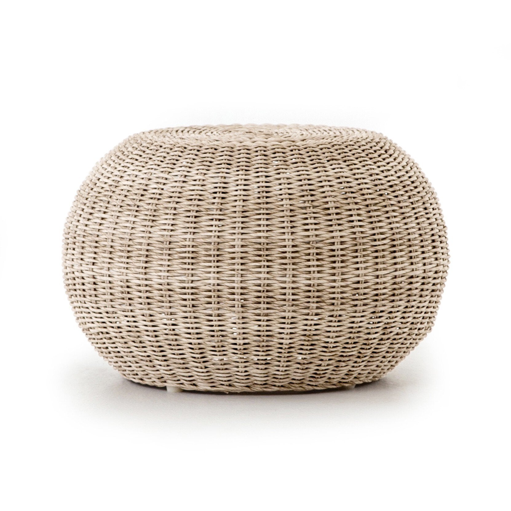 Phoenix Outdoor Accent Stool - Vintage White