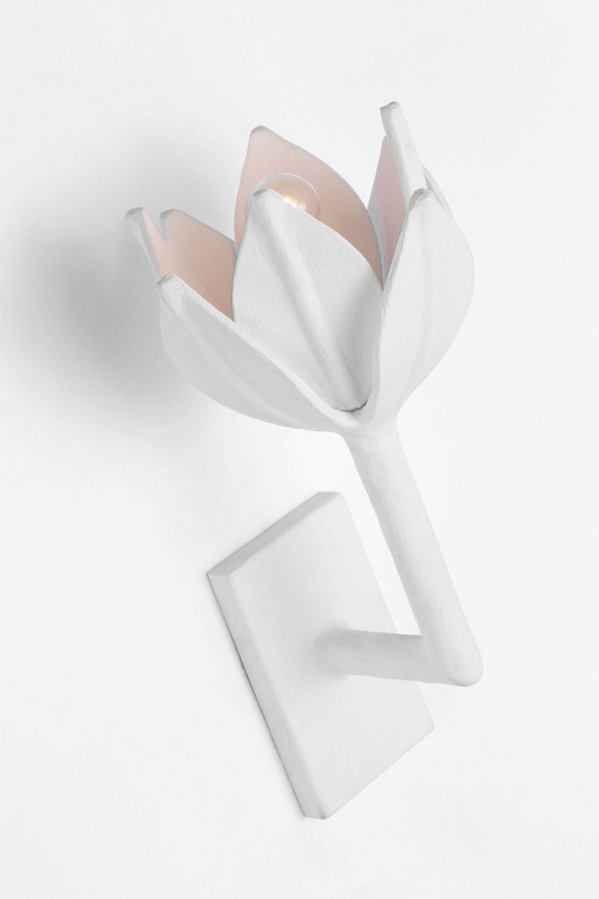 Alberto Small Sconce | Plaster White