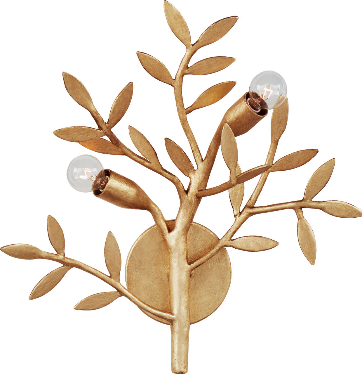 Mandeville Sconce | Antique Gold Leaf