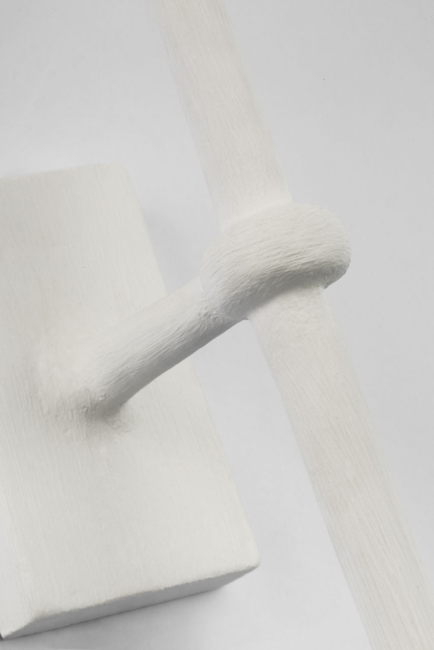 Iberia Single Sconce | Plaster White | Linen Shade