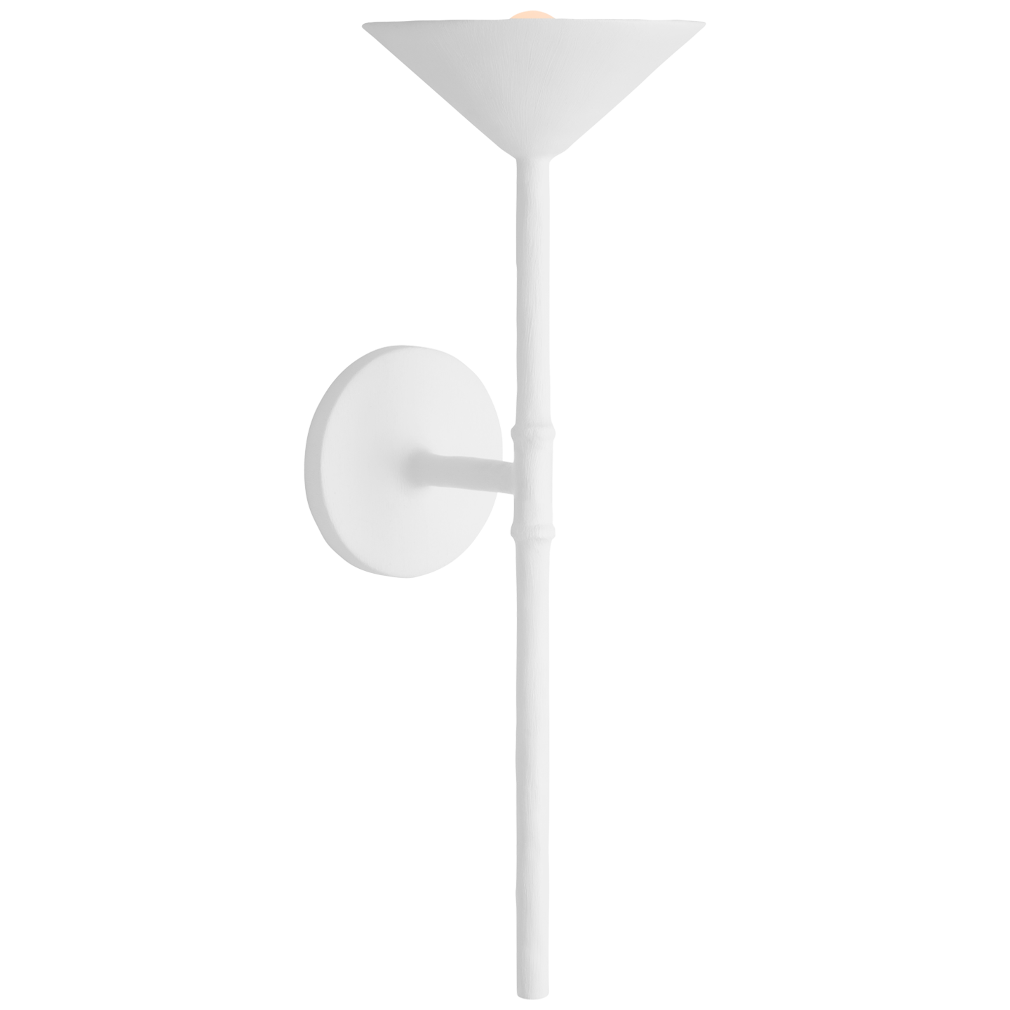 Eleanor 21" Tail Sconce | Plaster White