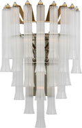 Lorelei Large Waterfall Sconce | Gild | Clear Glass