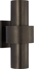 Chalmette Medium Layered Sconce | Aged Iron