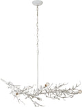 Mandeville Linear Chandelier | Plaster White