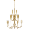 Acadia 52" Grande Chandelier | Antique Gold Leaf