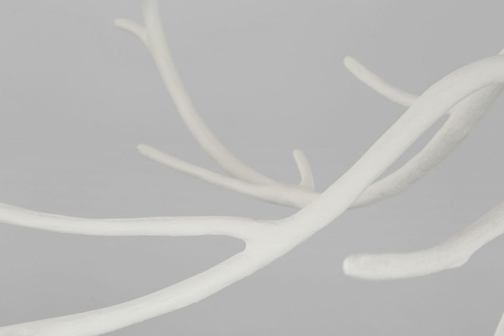 Iberia Large Chandelier | Plaster White