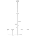 Eleanor 47" Chandelier | Plaster White