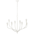 Marini 33" Chandelier | Plaster White