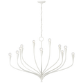 Marini 43" Chandelier | Plaster White