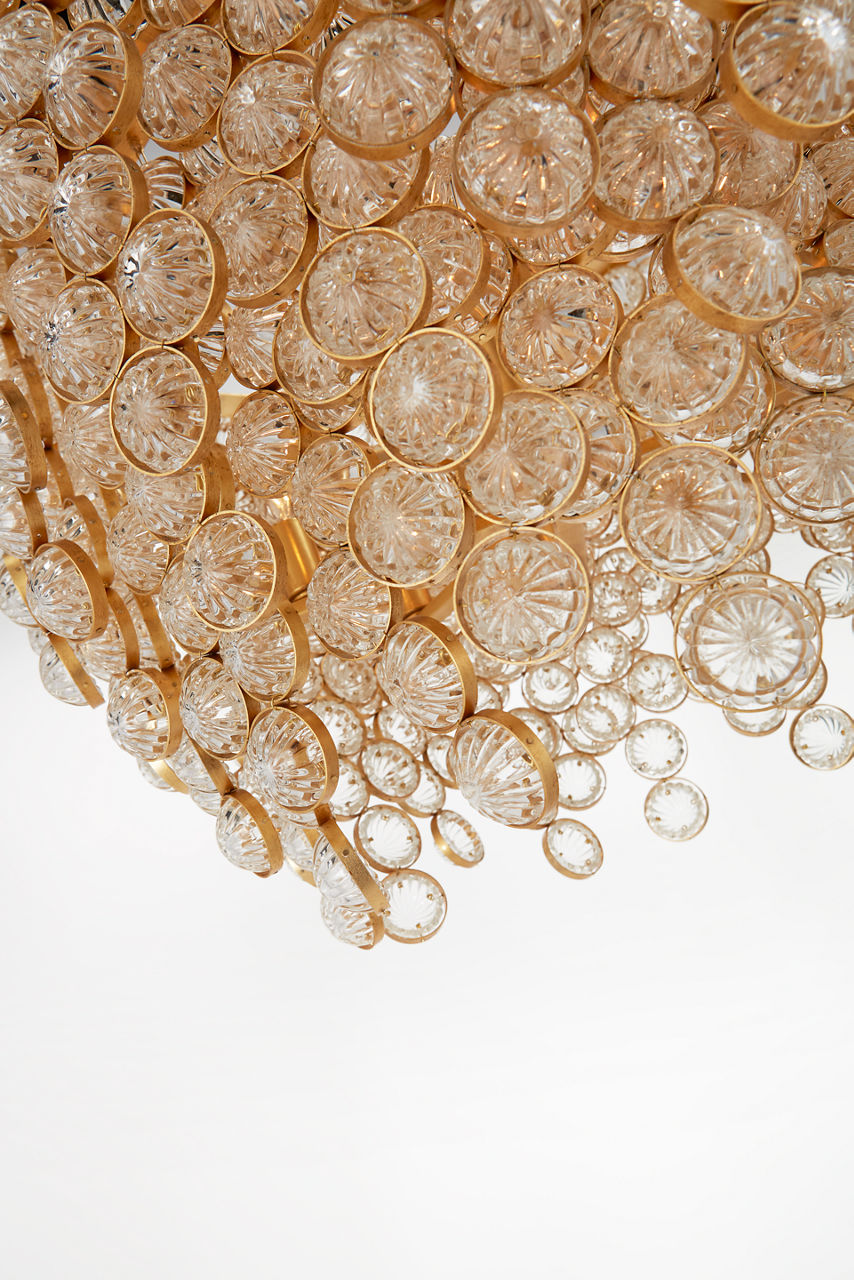Milazzo Medium Waterfall Chandelier | Gild and Crystal