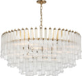 Lorelei X-Large Chandelier | Gild | Clear Glass