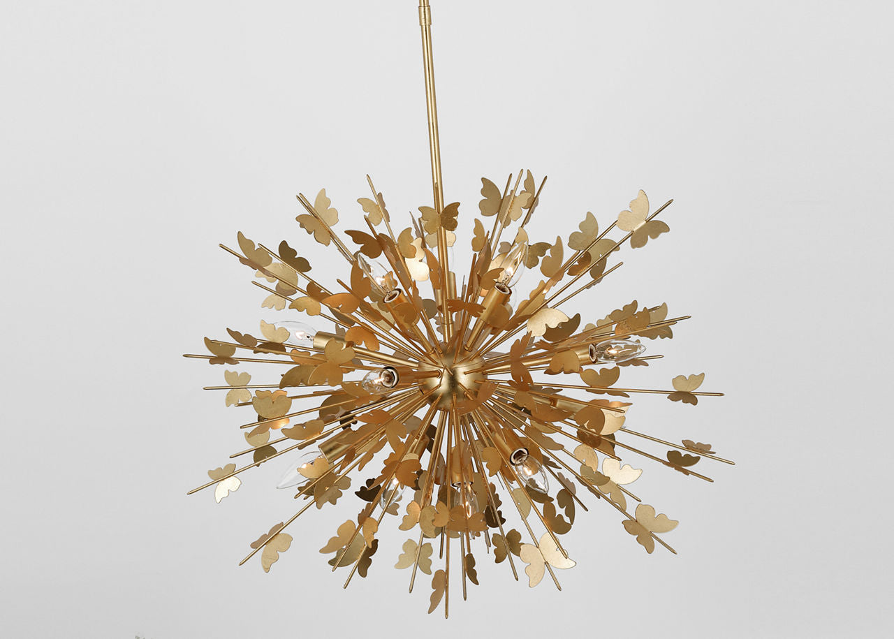 Farfalle Medium Chandelier | Gild