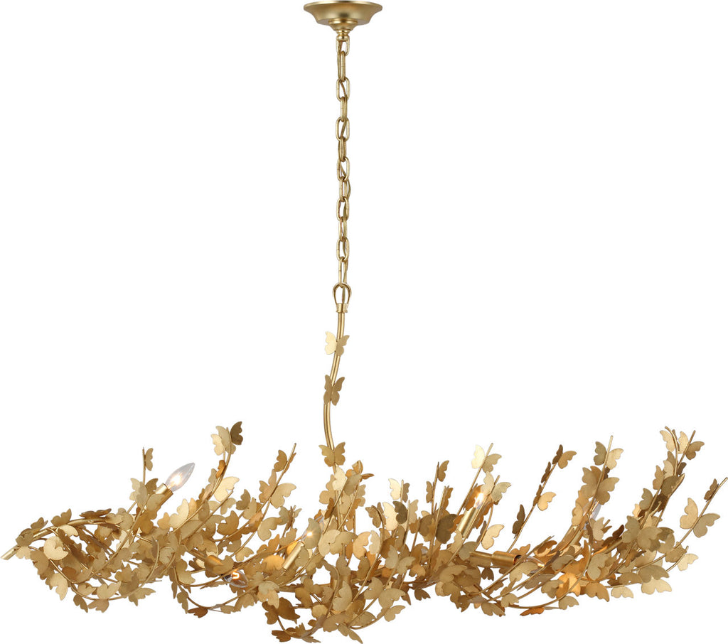 Farfalle Large Linear Chandelier | Gild