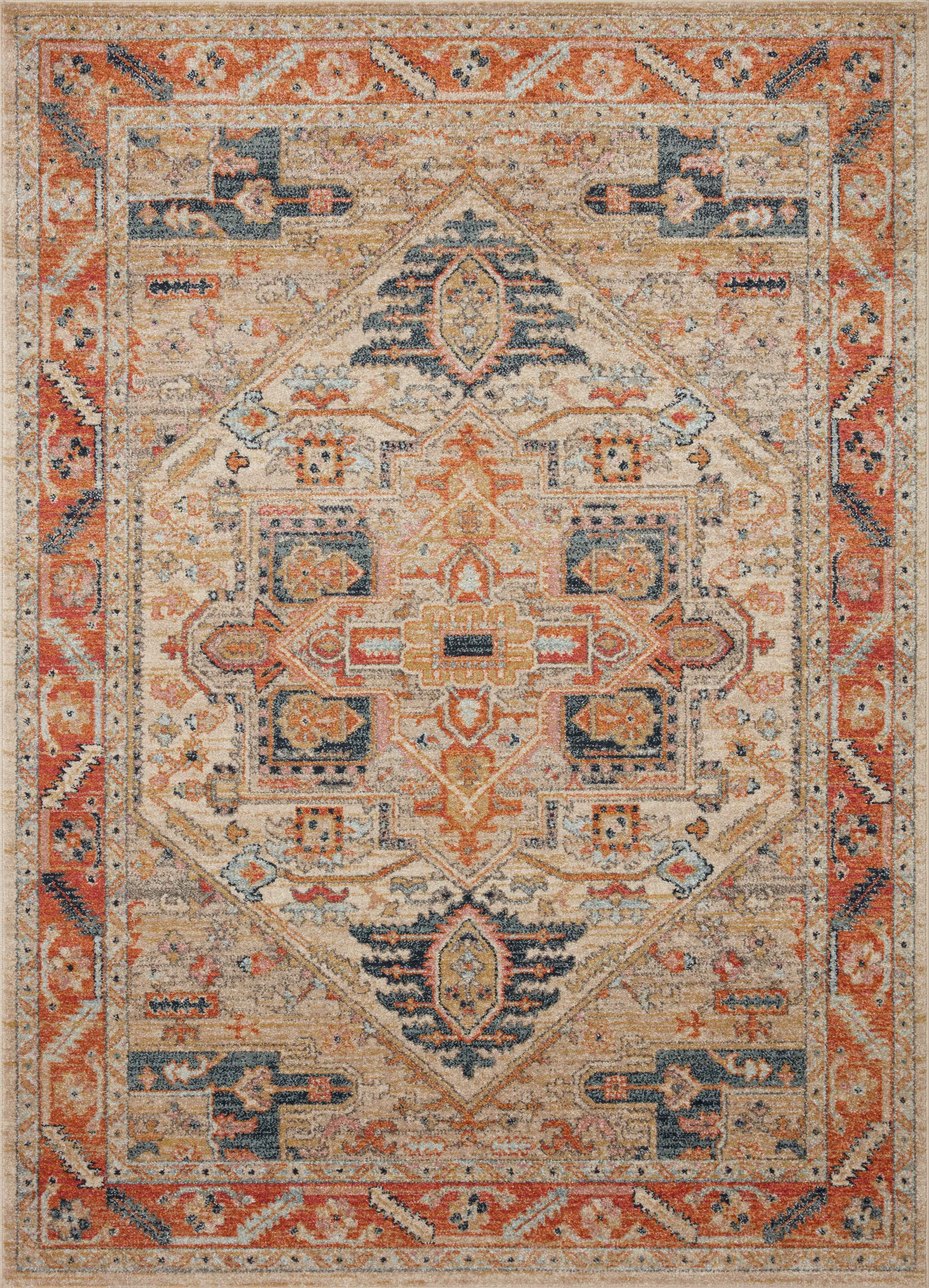 Loloi II | Jocelyn Collection | Sand / Multi | JOC-01