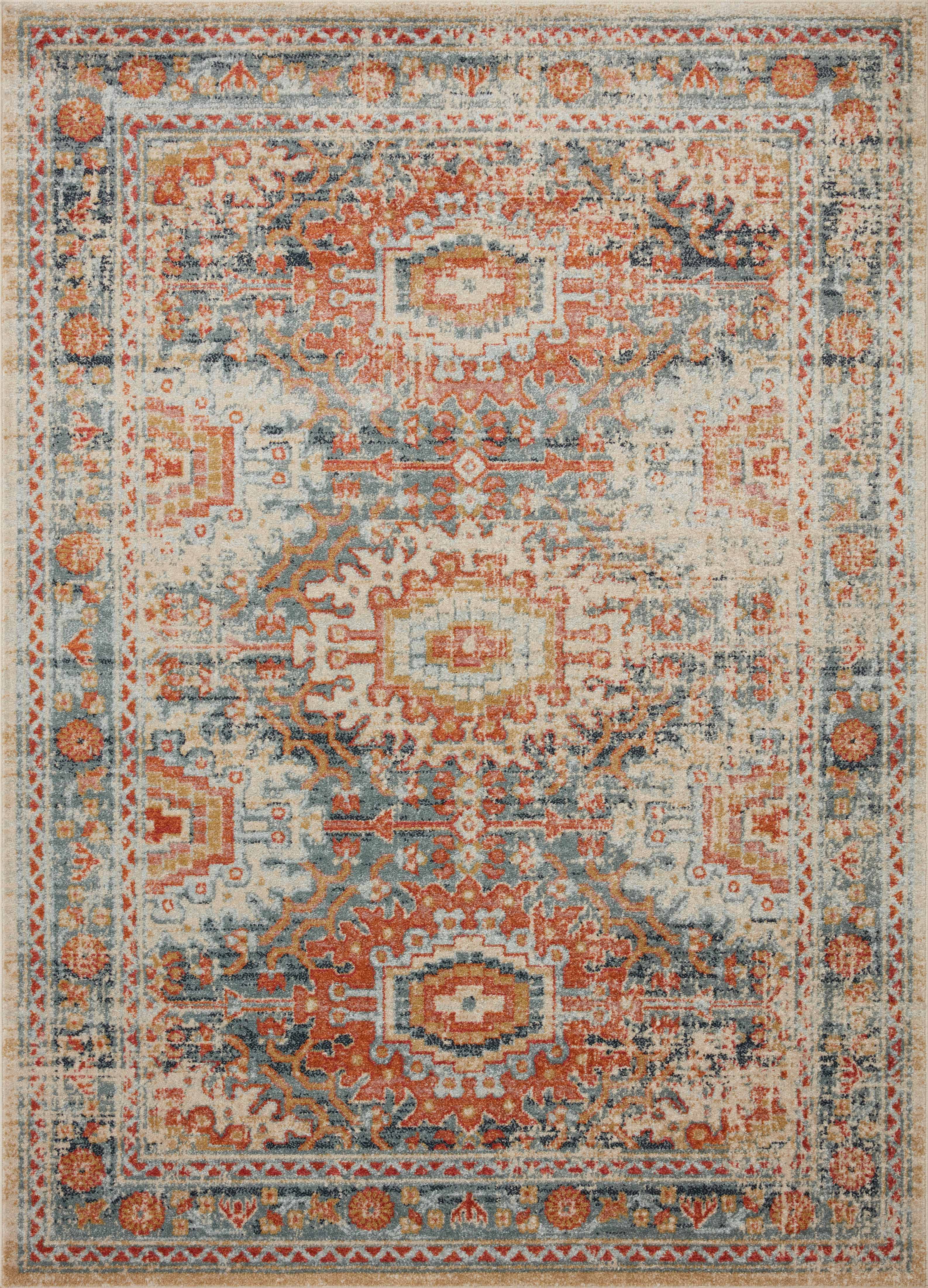 Loloi II | Jocelyn Collection | Mist / Multi | JOC-03