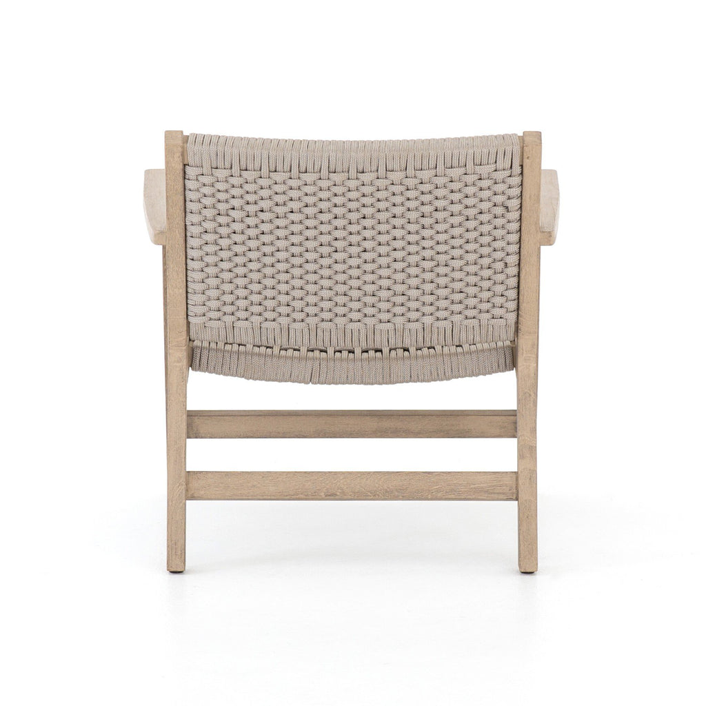 Delano Outdoor Chair - Thick Grey Rope