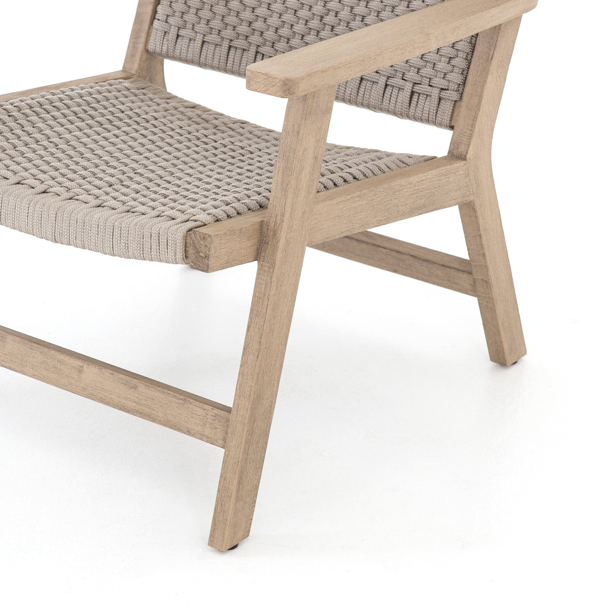 Delano Outdoor Chair - Thick Grey Rope