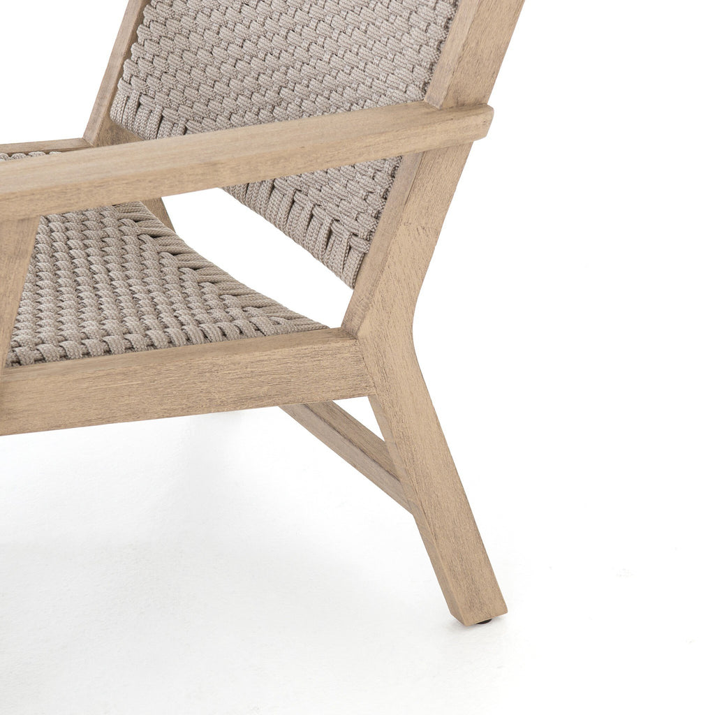 Delano Outdoor Chair - Thick Grey Rope