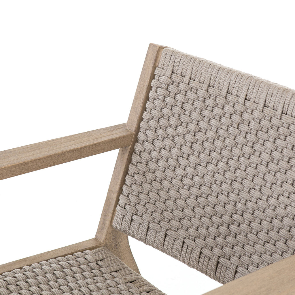 Delano Outdoor Chair - Thick Grey Rope