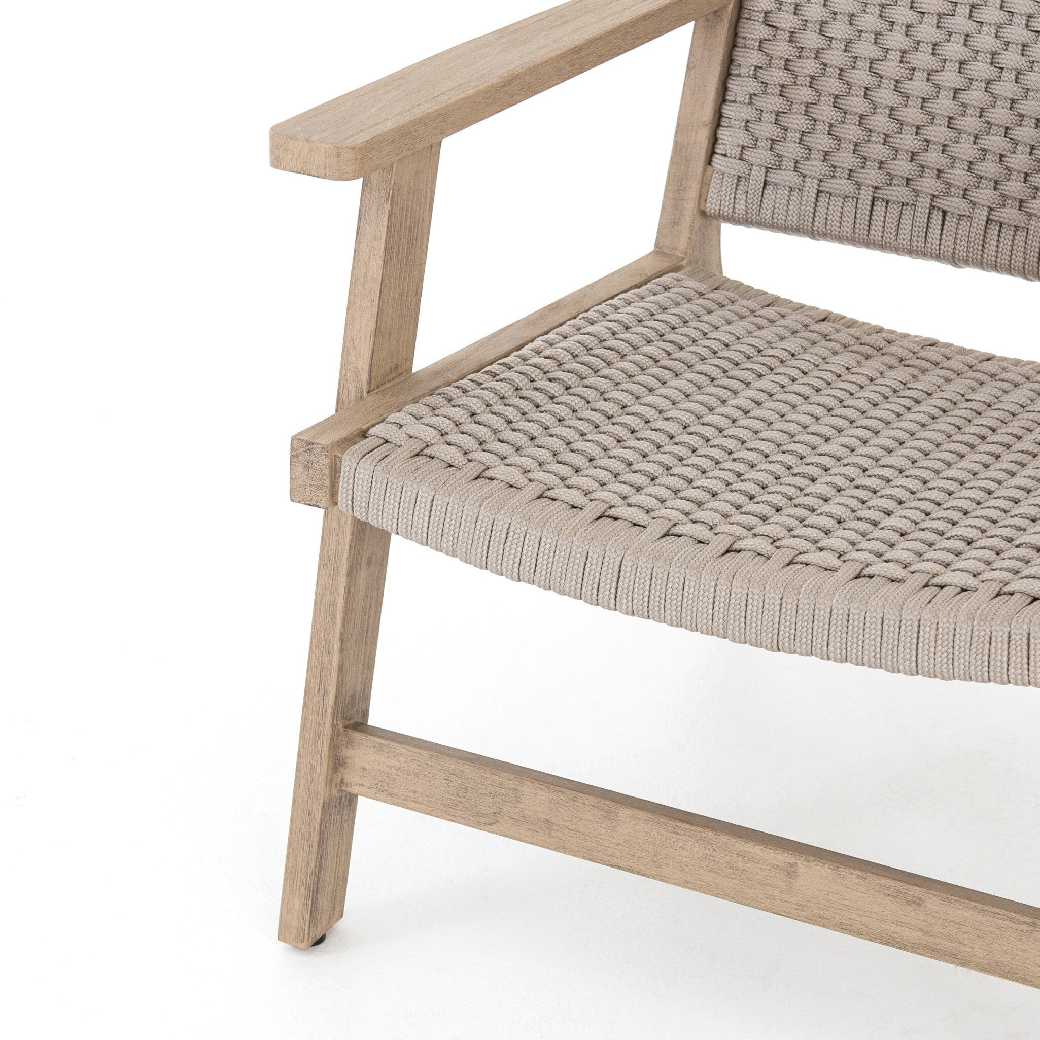 Delano Outdoor Chair - Thick Grey Rope