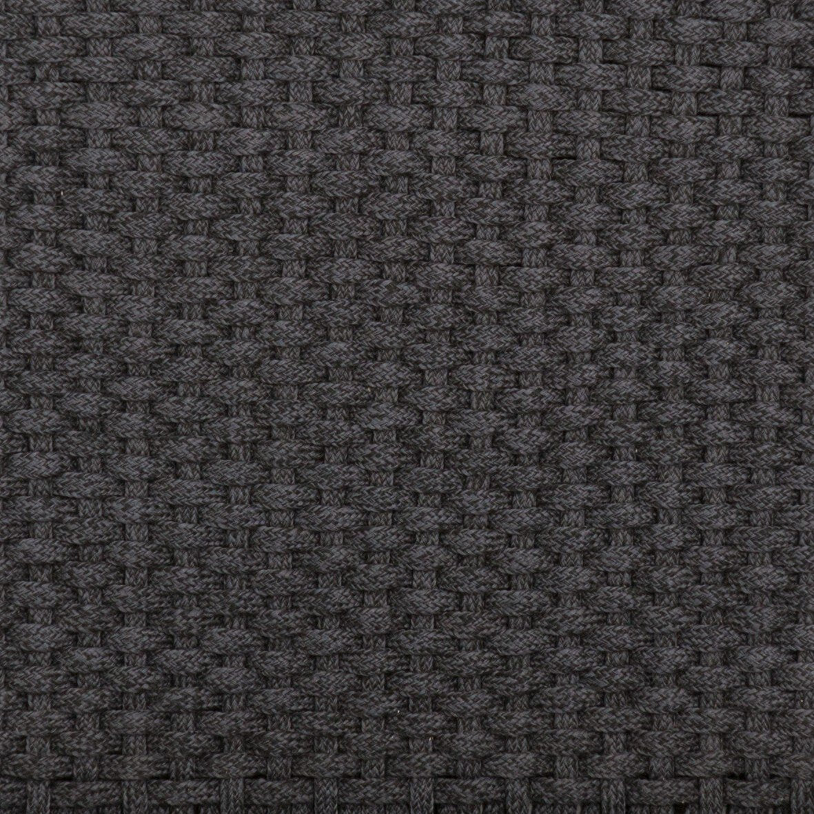 Delano Outdoor Bar Stool - Thick Dark Grey Rope | Weathered Grey