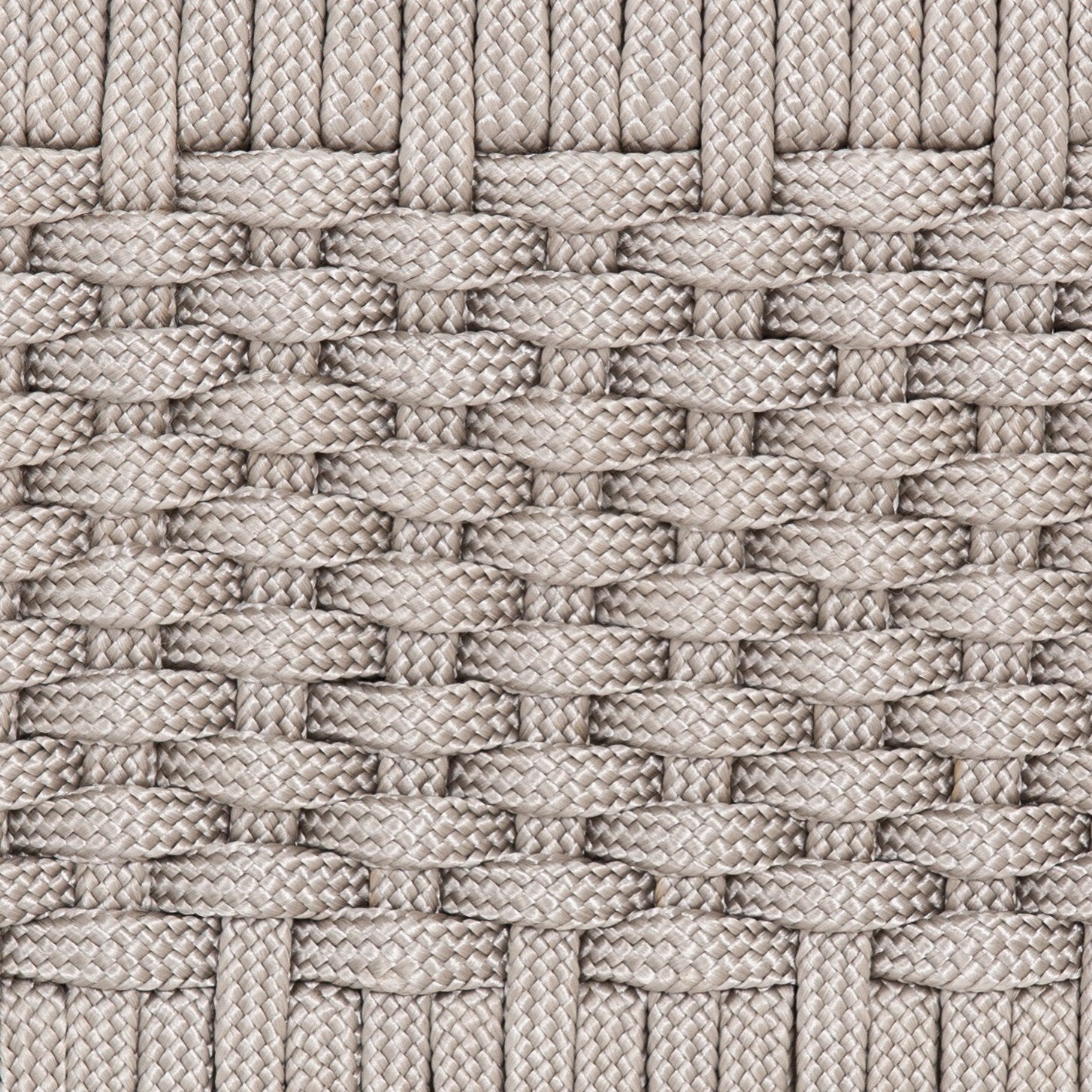 Delano Outdoor Bar Stool - Thick Grey Rope | Washed Brown