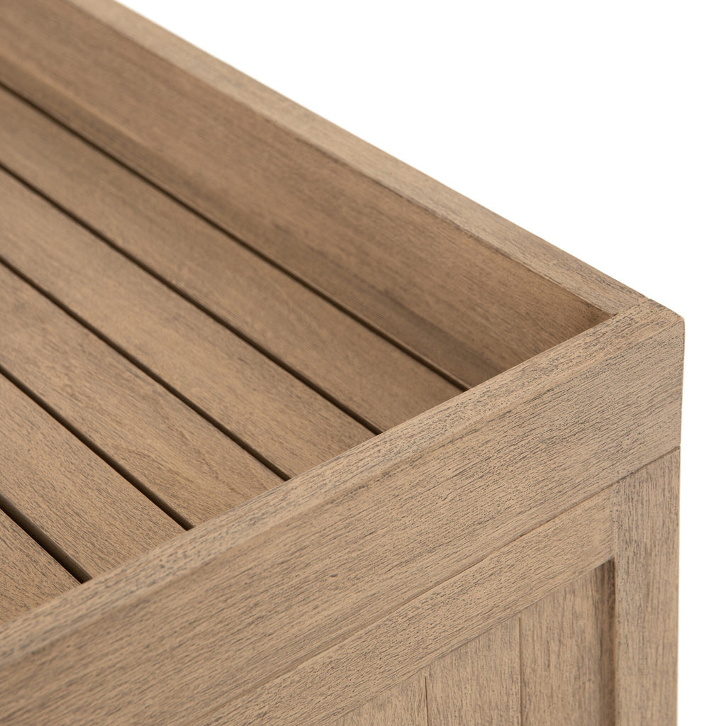 Lula Outdoor Sideboard - Washed Brown-FSC