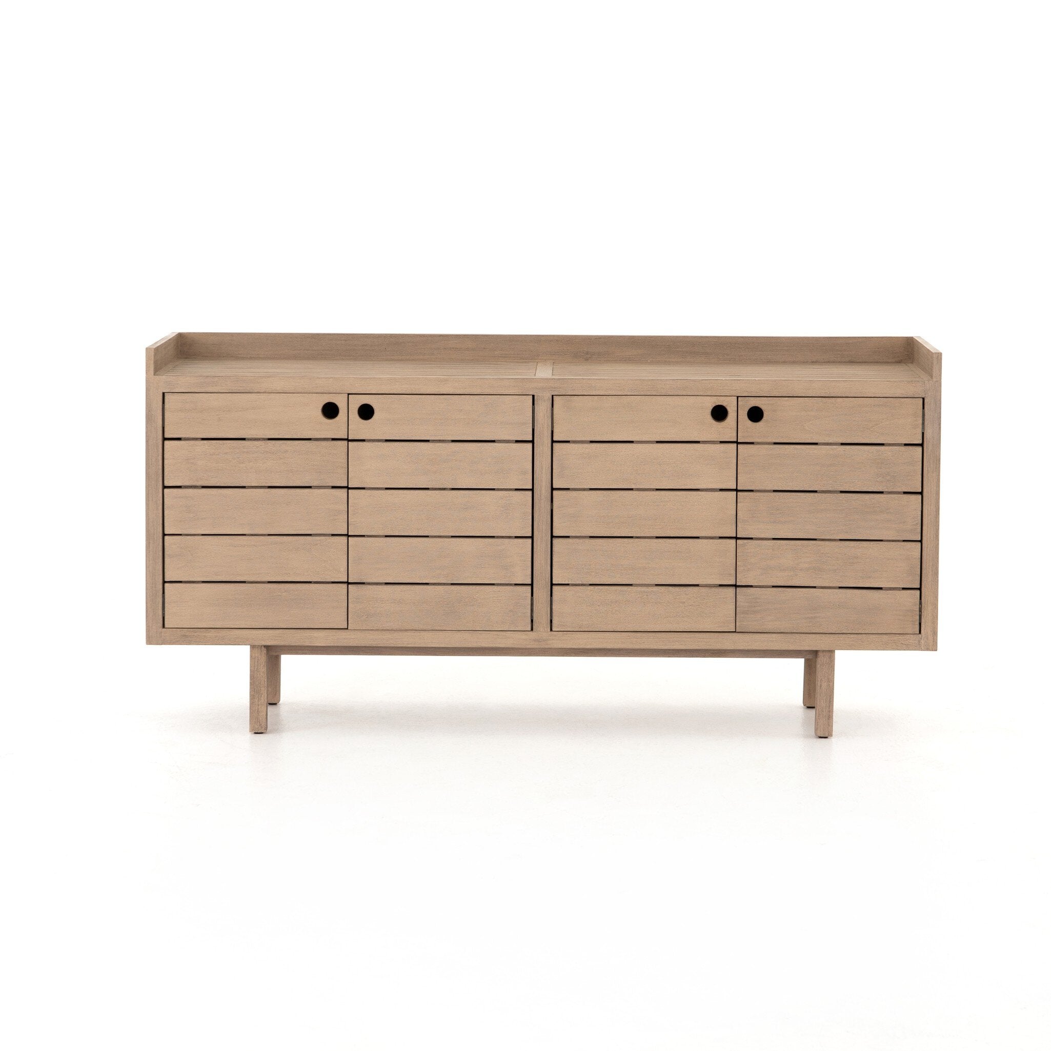 Lula Outdoor Sideboard - Washed Brown-FSC