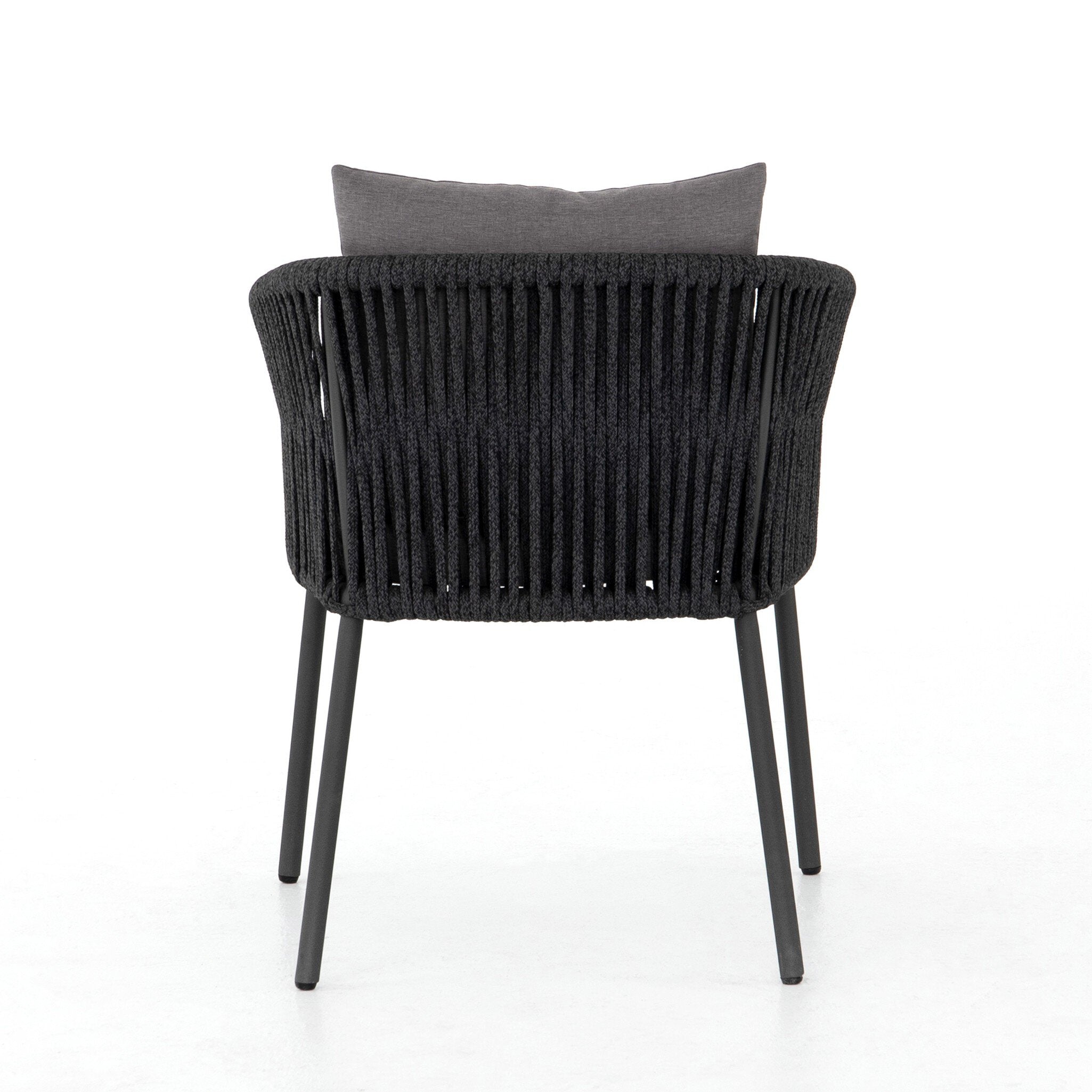 Porto Outdoor Dining Chair - Venao Charcoal