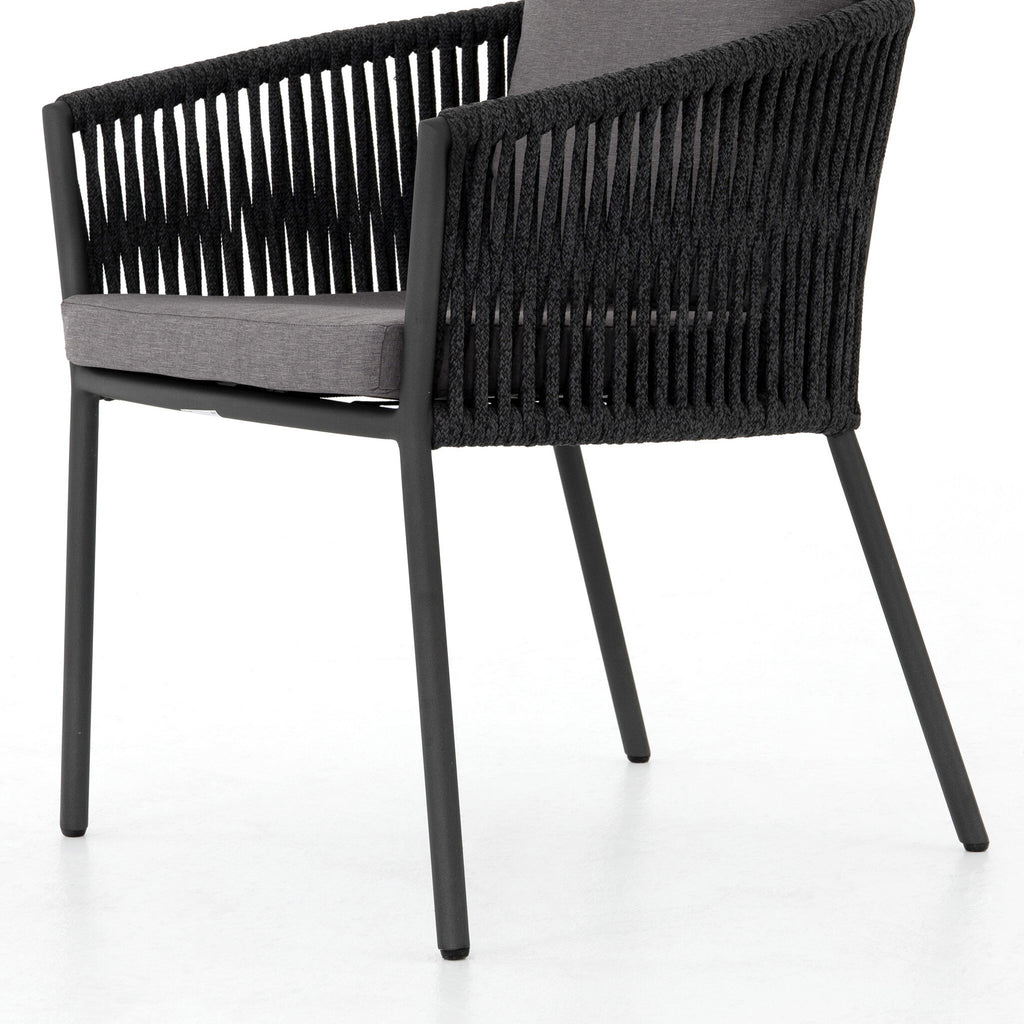 Porto Outdoor Dining Chair - Venao Charcoal