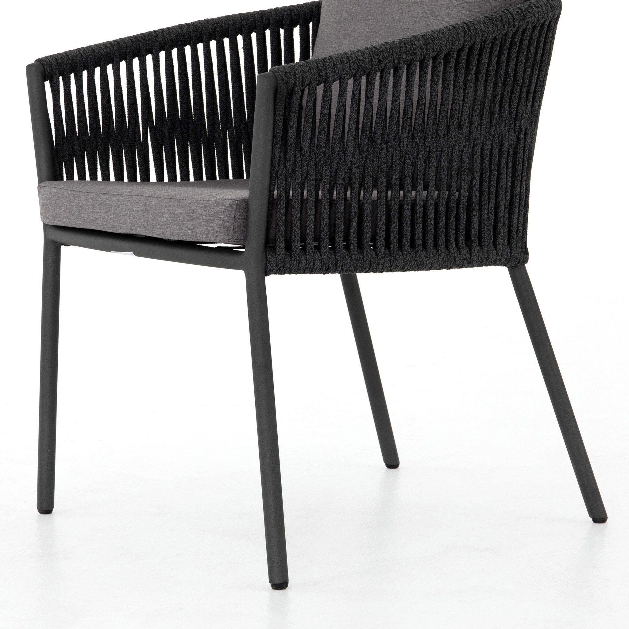 Porto Outdoor Dining Chair - Venao Charcoal