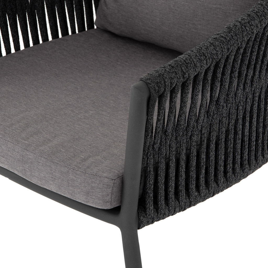 Porto Outdoor Dining Chair - Venao Charcoal