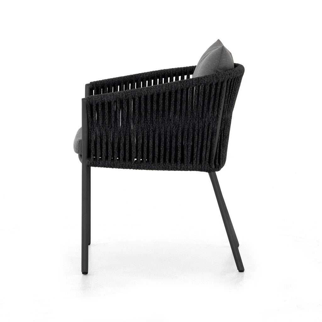 Porto Outdoor Dining Chair - Venao Charcoal