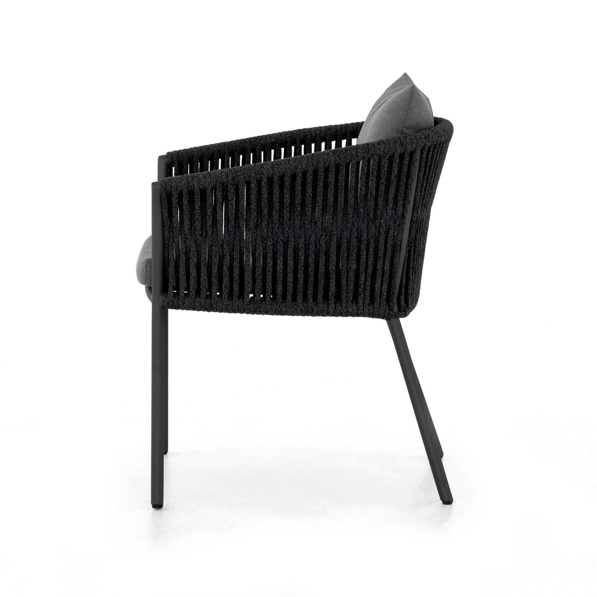 Porto Outdoor Dining Chair - Venao Charcoal